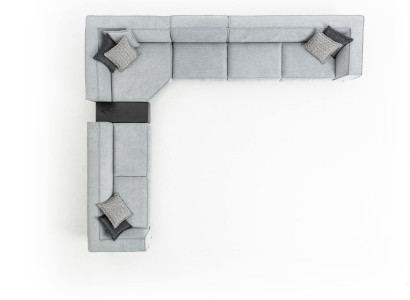 Sofa L Form Couch Polster Wohnzimmer Modern Design Ecksofa Textil Sofas